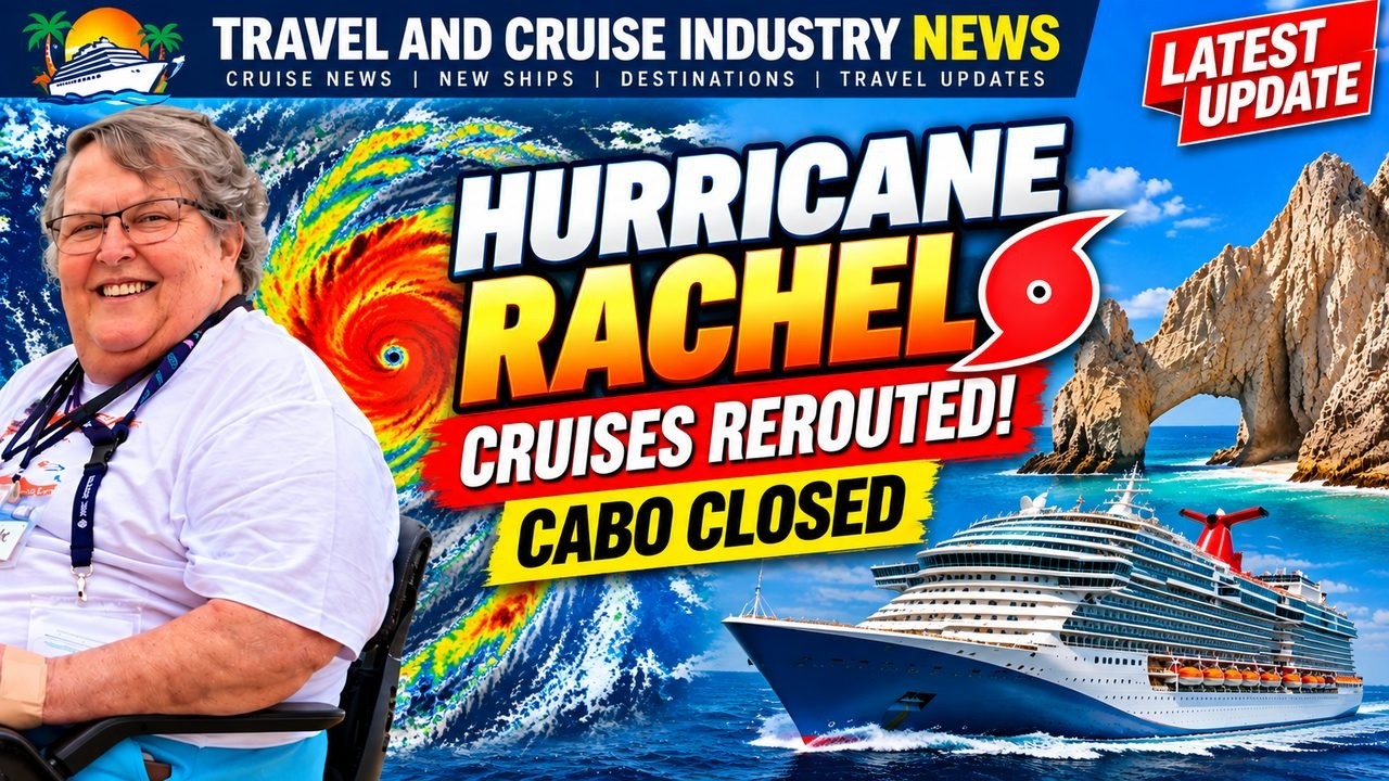 Hurricane Rachel Disrupts Cruises | MSC World Atlantic Floats Out + Carnival & Royal Caribbean News