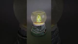 2004 Polar Express - Snow Globe And Train
