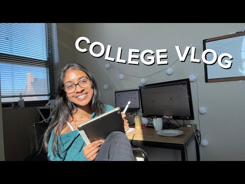 a productive week in college (tedx u of m, projects, and more) | umich vlog