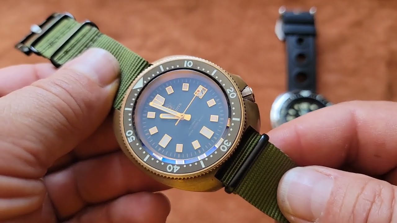 SteelDive 1970 Bronze "Captain Willard" Watch