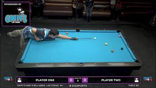 PLAYER ONE vs PLAYER TWO - GRIFF'S BAR &amp; BILLIARDS - TABLE 20 | EvoSports