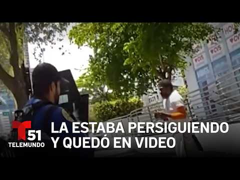 New footage reveals moments of tension after stabbing of woman in Miami