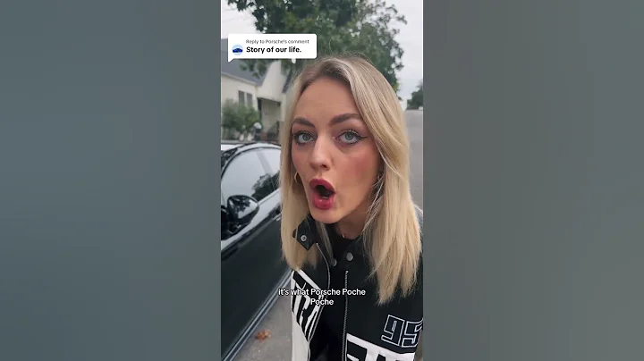 PoRsche 🫶🏻🇩🇪 #viral #german#us#germankaren#comedy#porsche#cars