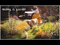 #58. 그토록 기다리던 본격 가을 가드닝 시작! 🍂ㅣ쉼터정원 셀프 메이킹 🔨ㅣ 잡초방지 벽돌 디딤석 만들기ㅣ덩굴장미 옮겨 심기 ㅣ 옮기고 심고 봄보다 바쁜 가을 정원 😆