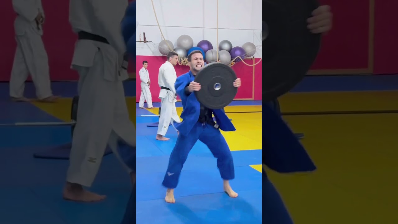 Treino F&iacute;sico do Willian Lima #judo #judotraining #judoismylife #judojujitsu #judounicorn