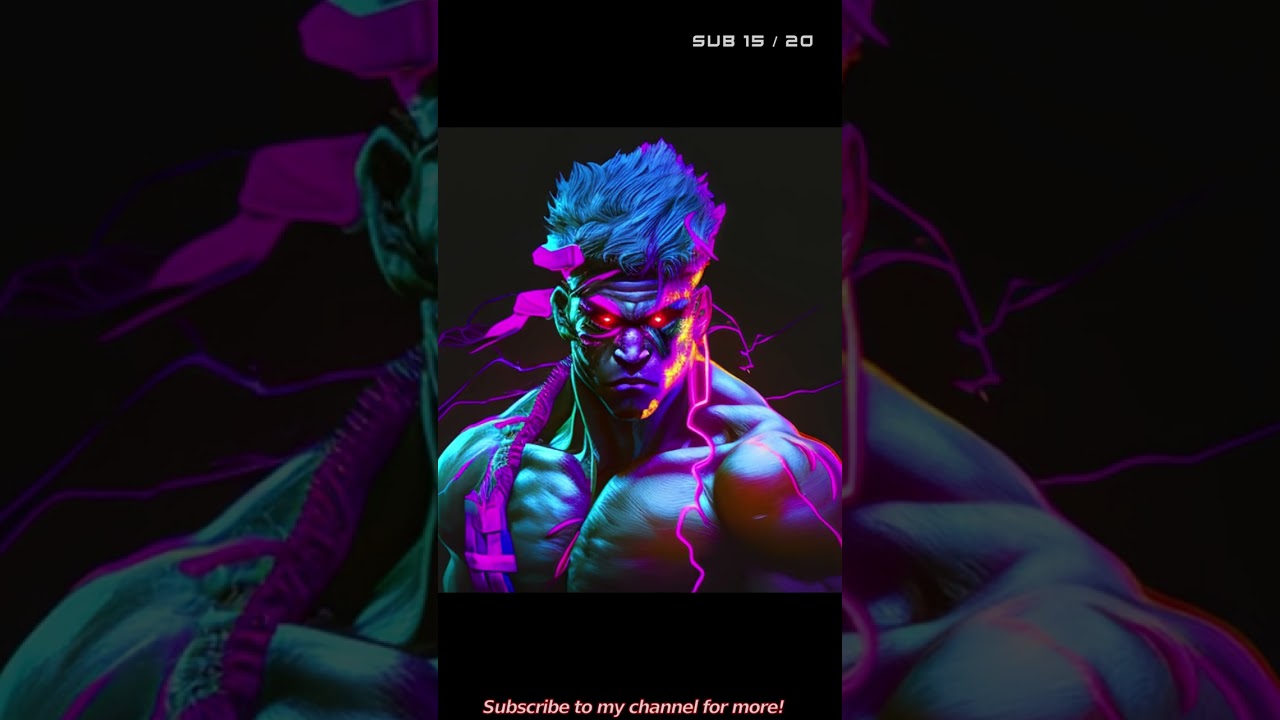 Asking AI to generate Street Fighter Characters pt.2 