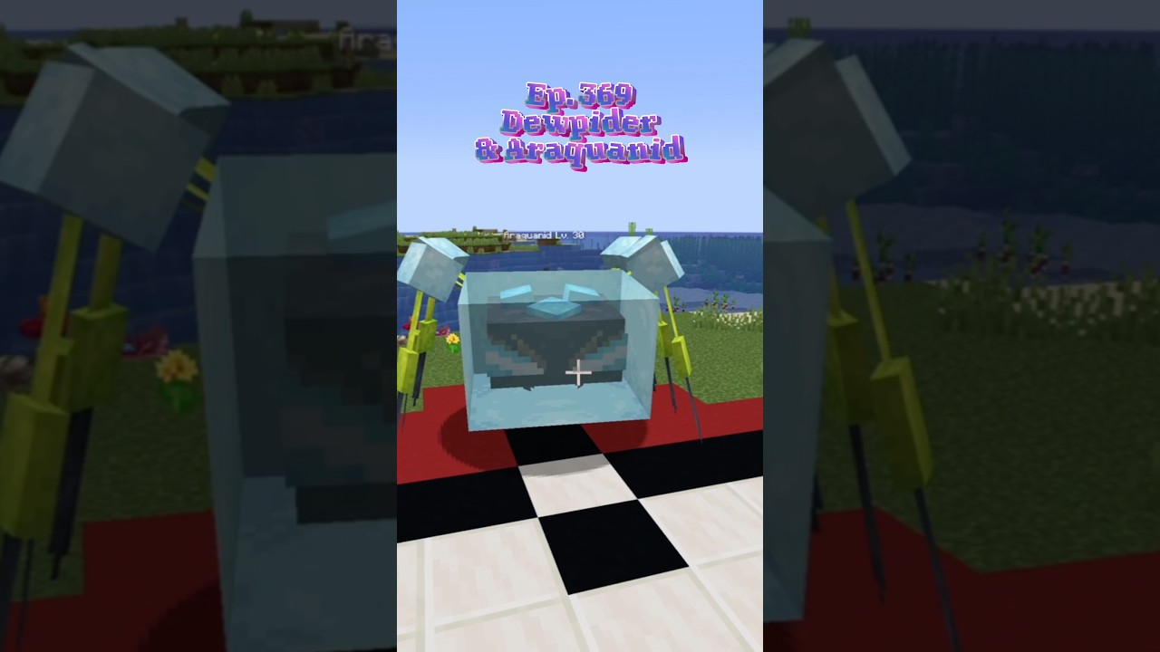 How to Catch Araquanid in Cobblemon! #cobblemon #minecraft #cobbleverse #pokemon #gaming