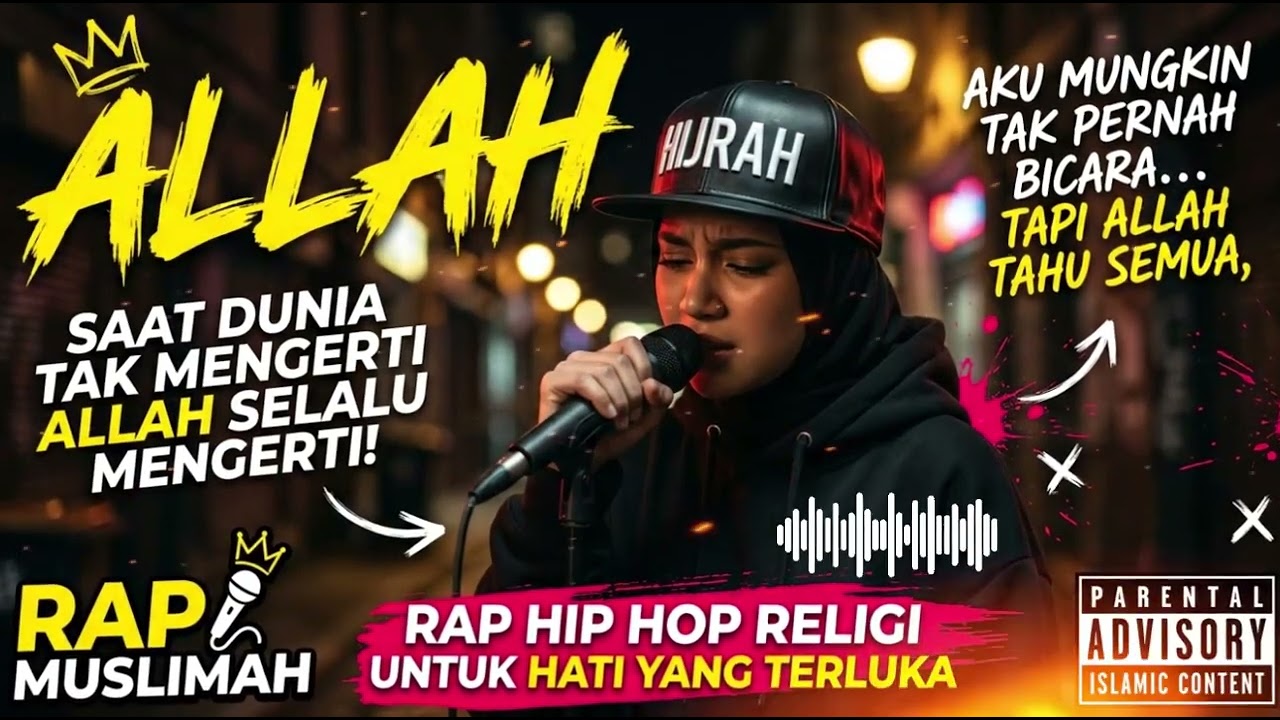 VIRAL! HIP HOP RELIGI MUSLIMAH 😭 DI BALIK HIJAB DAN AIR MATA