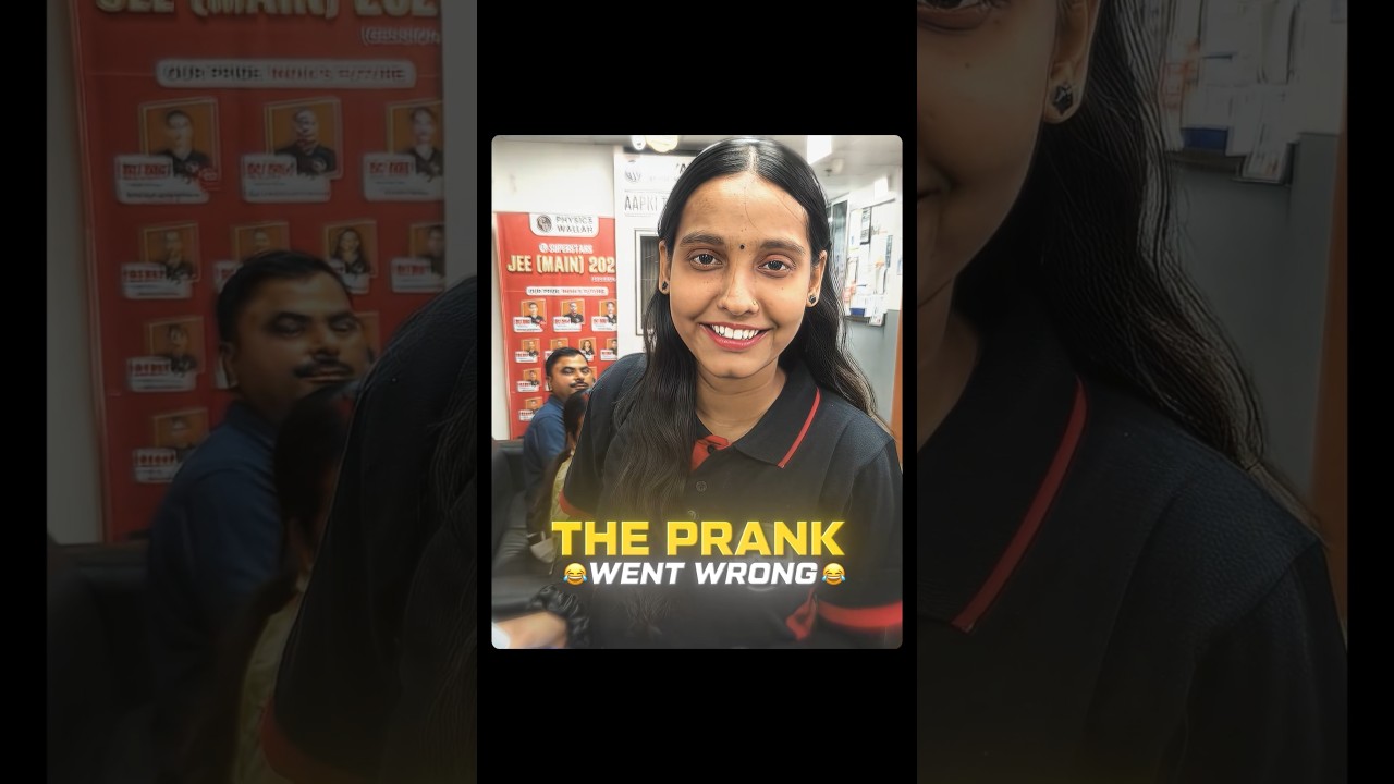 The Prank Went Wrong😂😝 physicswallah #jeeneet #jeemain