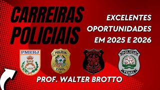 PMERJ - PPES - PCES - PPMG - CARREIRAS POLICIAIS