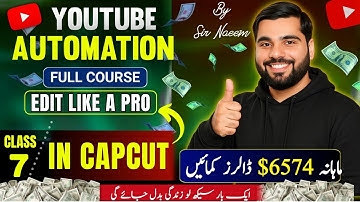 How to Edit Faceless YouTube Videos in CapCut (Full Automation Guide 2025)