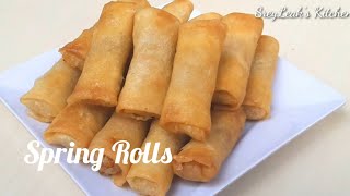 Spring Roll with pork and taro filling