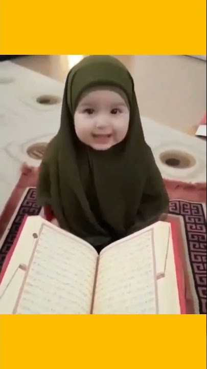 Masha Allah ♥️ | Cute and Beautiful Baby Quran Recitation