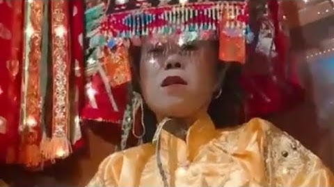 Lẩu then tăng chức then Hải Nam, rất hay và ý nghĩa, lễ chiều 15/2/2024 ÂL