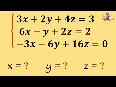 Ej. 3. MÉTODO DE ELIMINACIÓN (REDUCCIÓN O SUMA Y RESTA). Sistema de ecuaciones de 3x3.