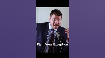 Plain View Exception to Warrant