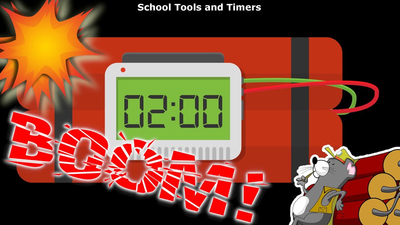 2 Minute Countdown Timer - Time Bomb! 💣😲 - YouTube