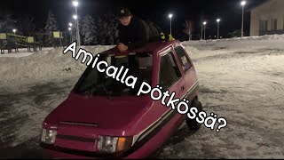 Amicalla linttaa ja ajelua