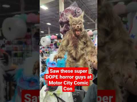 Awesome Horror Figures At Motor City Comic Con! Awesome Horror Figures At Motor City Comic Con!