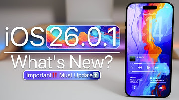 iOS 26.0.1 is Out! - What