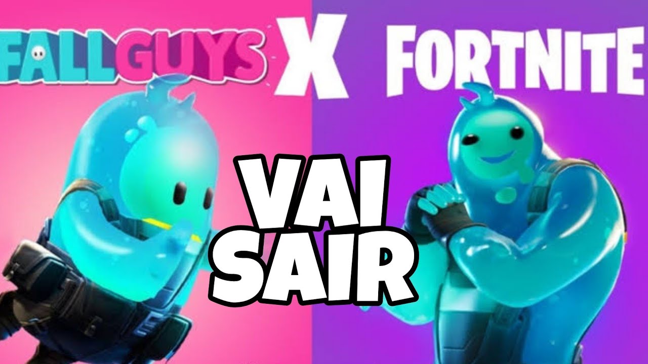 AGORA! PEGANDO a NOVA *SKIN GRÁTIS* DO FORTNITE X FALL GUYS! 🔴 LIVE 🔴 