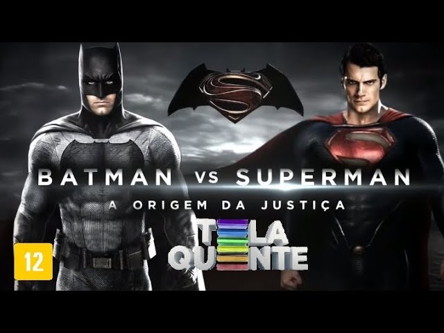 Batman vs Superman é exibido hoje na TV aberta