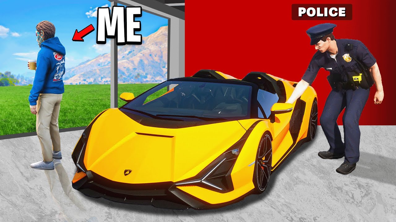 Corrupt Cop Steals My RARE SUPERCAR in GTA 5!