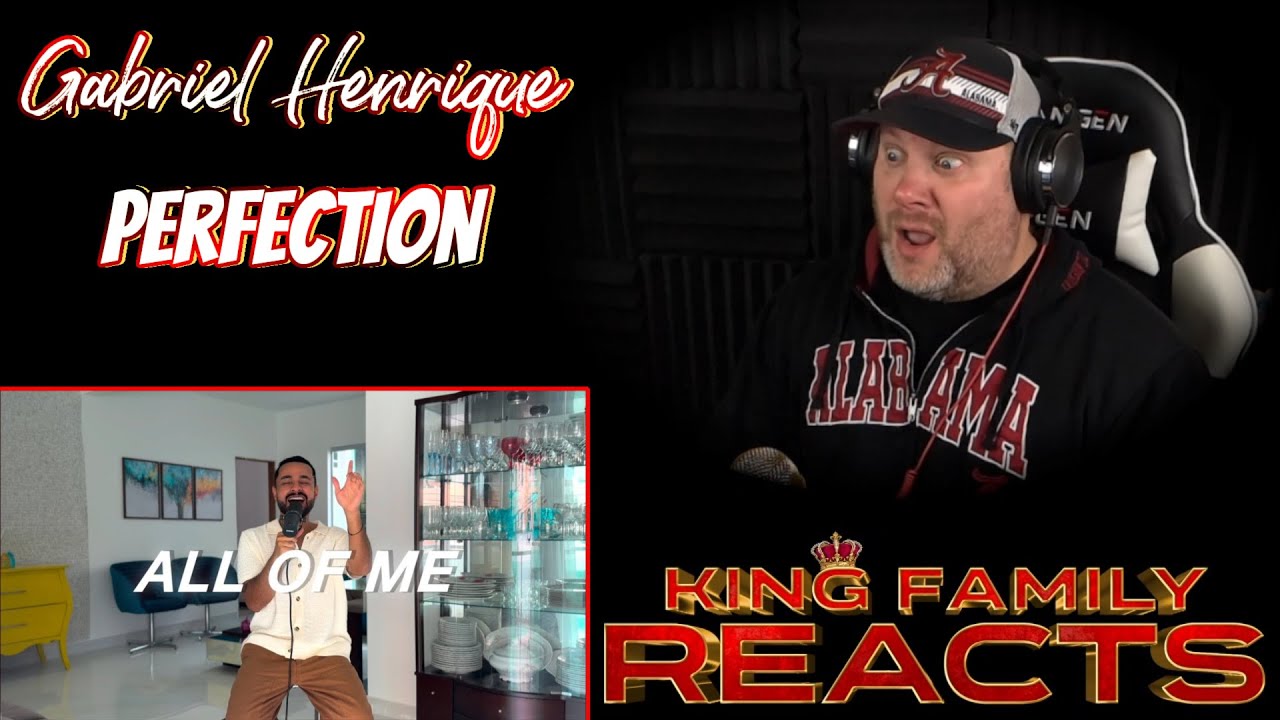 Gabriel Henrique - All of Me | REACTION
