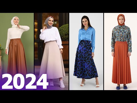 ModaNisa 2024 Tesettür Etek Modelleri - Hijab #Skirts - #skirt - 2024 skirt trends
