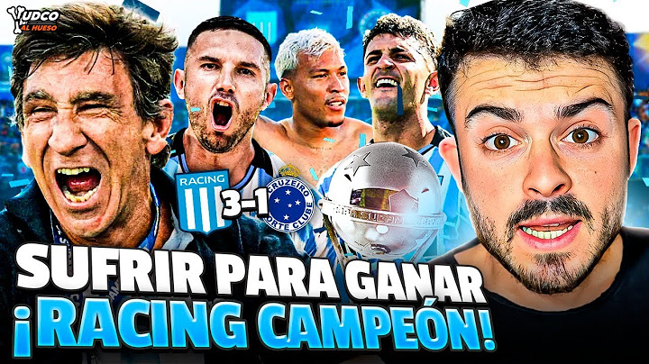 ¡RACING CAMPEÓN DE LA COPA SUDAMERICANA! 🏆 Le GANÓ 3-1 a Cruzeiro SUFRIENDO (como corresponde) 🔥