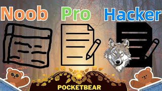 NOOB vs PRO vs HACKER - Two Eyes- Nonogram | @PocketBear470 screenshot 2