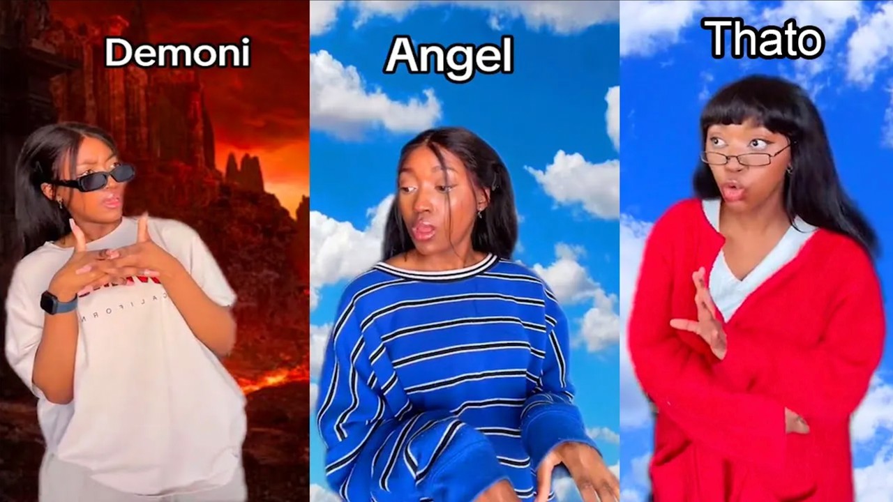 Zayaan Funniest TikToks Compilation | Angel vs Demon Comedy