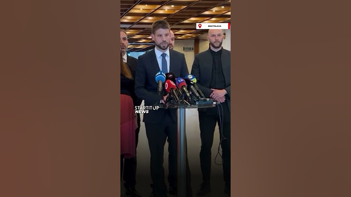 Michal Šimečka reaguje na atentát Roberta Fica: „Ostro odsudzujeme akékoľvek násilie" #shorts