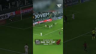 1º GOL DO ATHLETICO-PR | VIVEROS | SANTOS 0X1 ATHLETICO-PR | BRASILEIRÃO 2026 | 09/08/2026