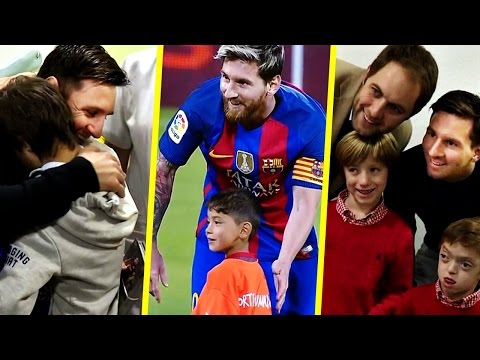 Video: Video Van Leo Messi En Een Kind Gaat Viraal