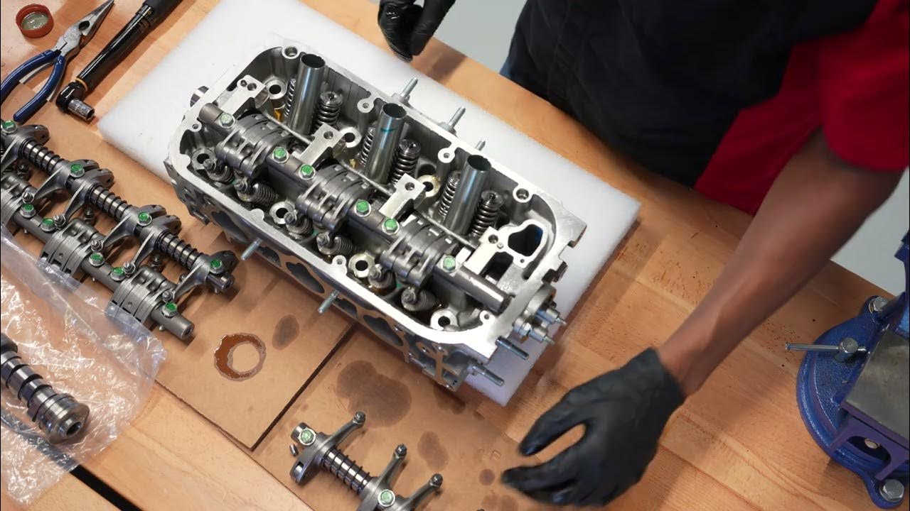 Assembling & Converting a J35A6 Rear Cylinder Head into a Front Head