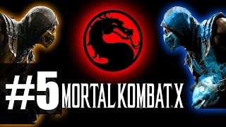 Mortal Kombat X - Прохождение на русском - часть 5 - Эта особь и Сын Кенши