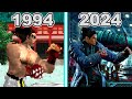 Tekken game evolution 1994  2024