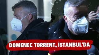 Galatasaray'ın yeni teknik direktörü Domenec Torrent, İstanbul'a geldi