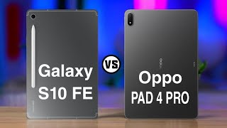 Samsung Galaxy Tab S10 FE vs Oppo Pad 4 Pro