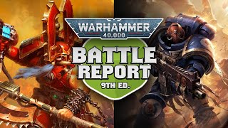 Ultramarines vs World Eaters Warhammer 40k Battle Report Ep 17