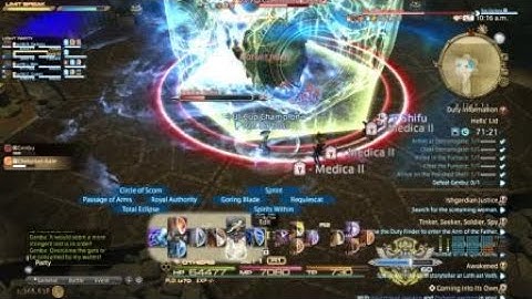 FINAL FANTASY XIV Hells Lid Quick Dungeon Run Paladins POV