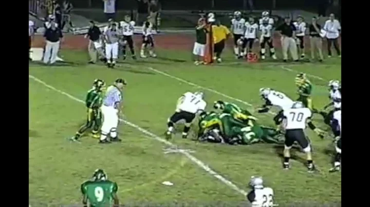Frederick Sutton DE / DT vintage high school footb...