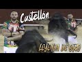 💥 ¡IMPRESIONANTE QUIEBRO A UN TORO CON MANOS ATADAS! · 🏅LEYENDAS + 👩 DAMAS DEL RECORTE · CASTELLÓN