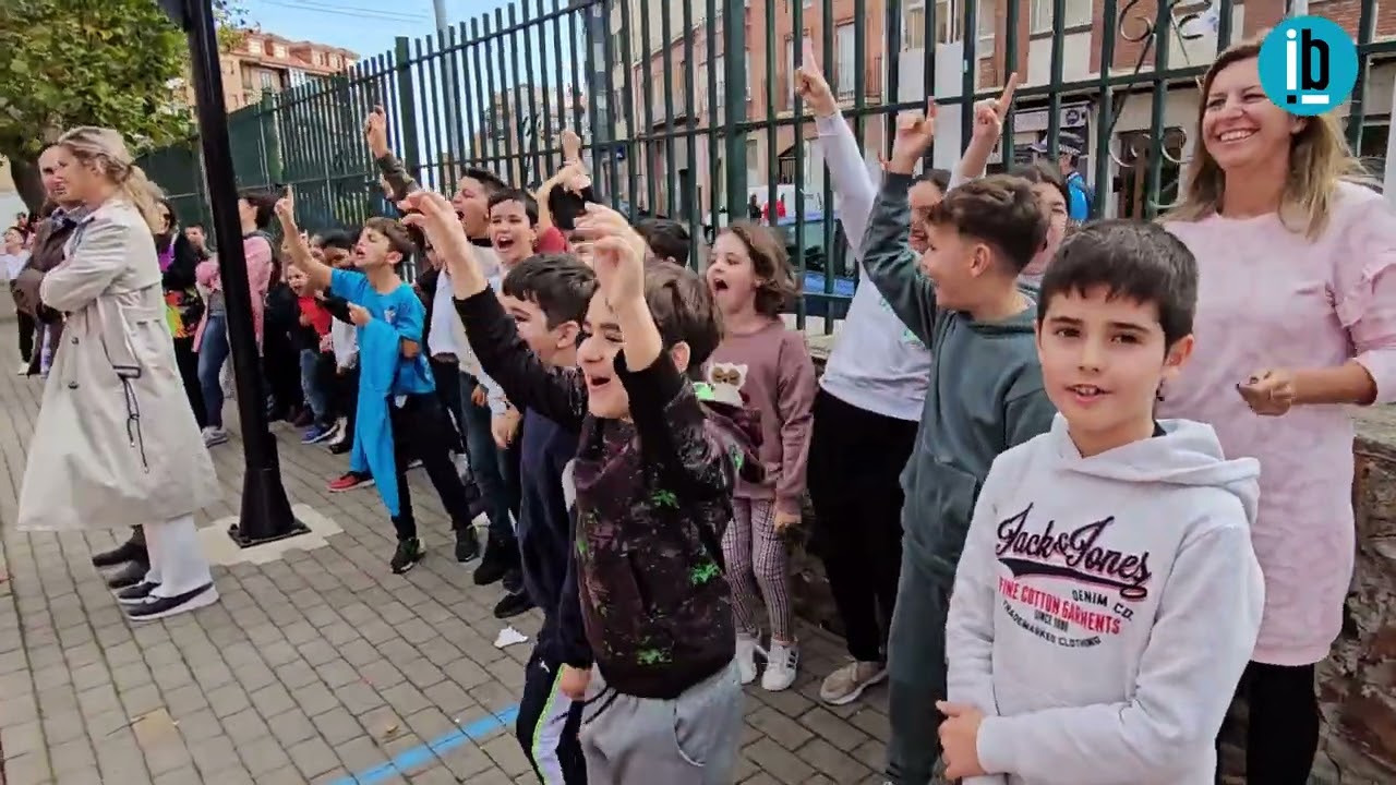 Simulacro de incendio en el CEIP Las Eras de Benavente