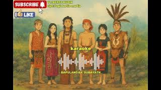 Karaoke lagu  (BAPULANG KA' SUBAYATN) YOGI DASTIO MARTIS | lagu Dayak | karoke terbaru 2025