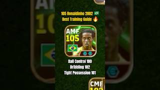 105 Ronaldinho Training Guide with Amorim & Technique Booster 🇧🇷 #ronaldinho #efootballmobile screenshot 3
