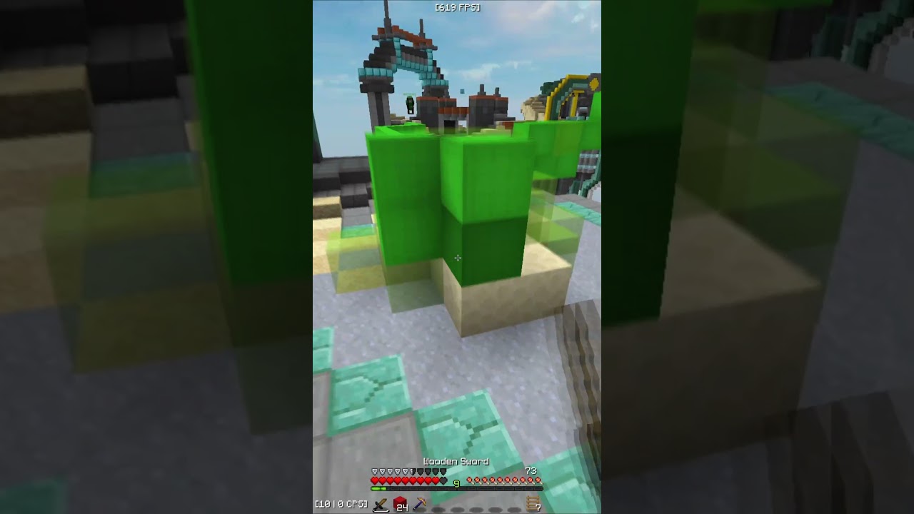 В Bedwars добавили двойные прыжки..? 