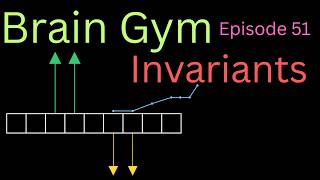 Invariants. How to use them to solve hard problems?