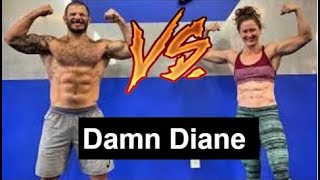 Mat Fraser vs Tia Toomey in Damn Diane - 2020 CrossFit Games Event 3
